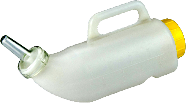 Calf milk feeder