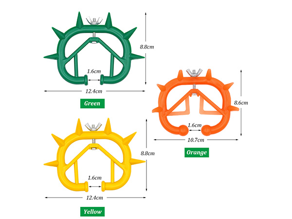 Calf weaning ring device