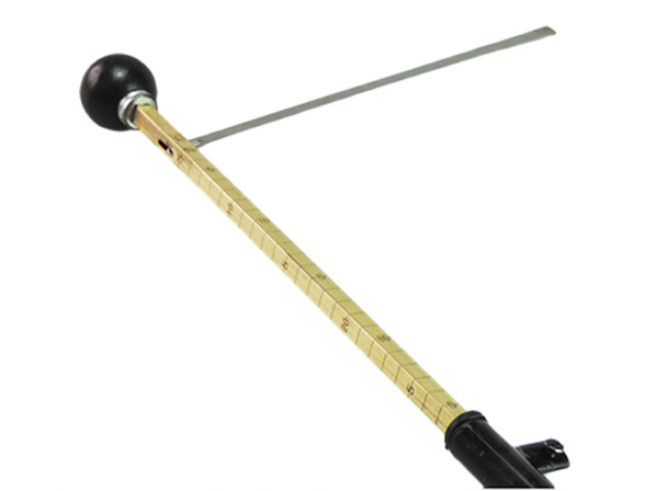 Cattle measuring rod