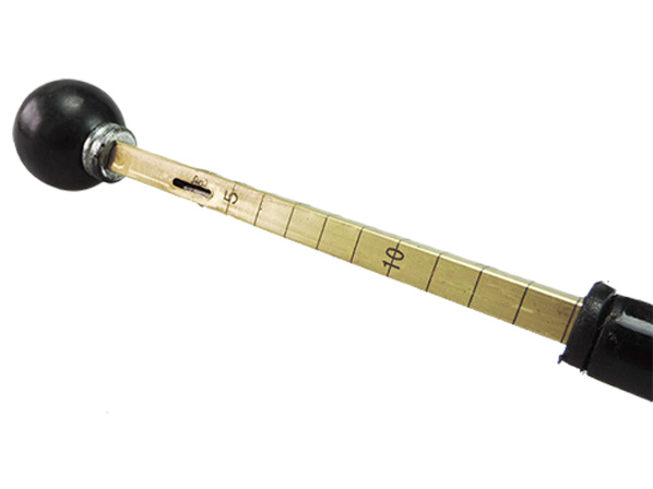 Cattle measuring rod