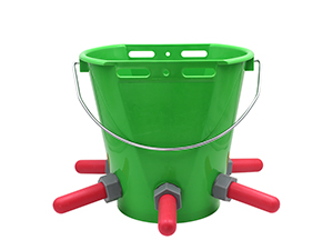 plastic calf lamb feeding bucket