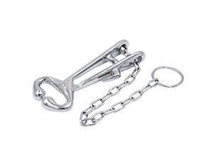 Cattle cow nose ring holder With chain