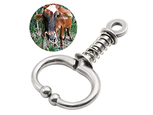 Spring type Cattle nose holder