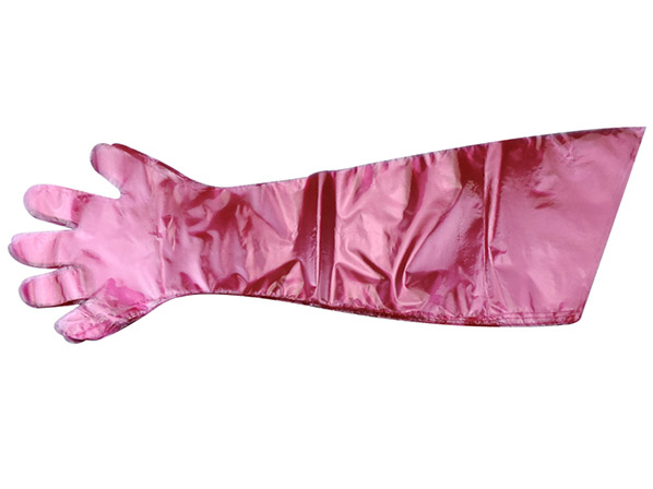 Artificial insemination shoulder length disposable gloves 