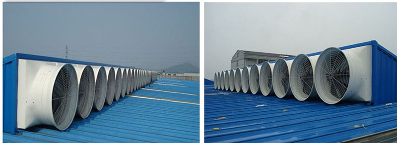 Ventilation exhaust fans system