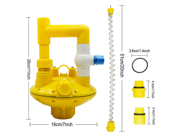 chicken water pressure regulator