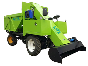 Manure collector machine