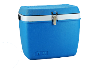 Vaccine transport cooler box