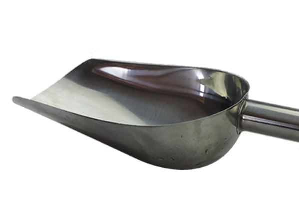 Animal feed shovel