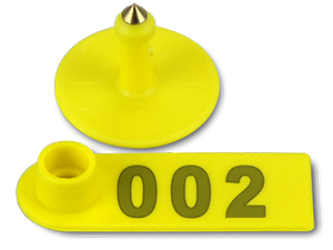 Sheep ear tag applicator tool