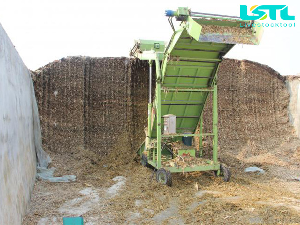 silage feed wagon