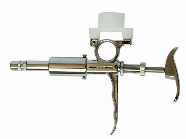 Continuous Syringe with Bottle, animal injection syringe, automatic metal  syringe, continuous metal syringe