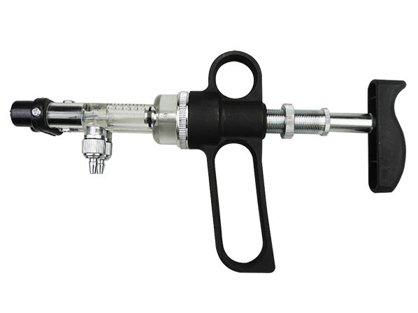 Double barreled Continuous syringe