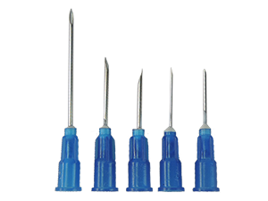Stainless steel syringe needle