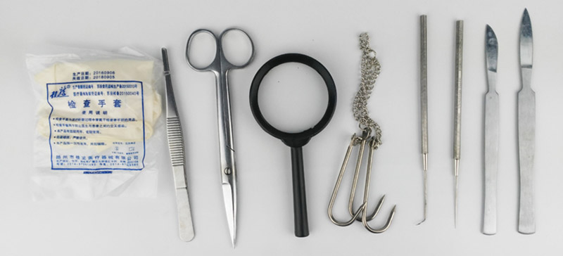 Veterinary dissecting kit 